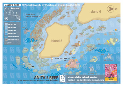 map of Anitas Reef
