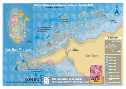 Map of Ko Bon