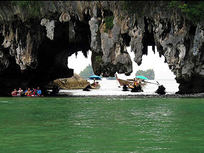 Hong island Caves