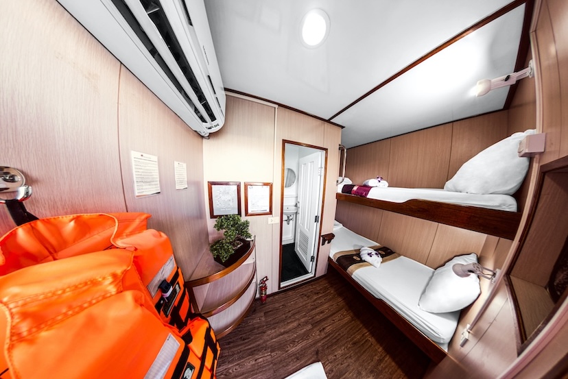 Twin Bed Ensuite Cabin